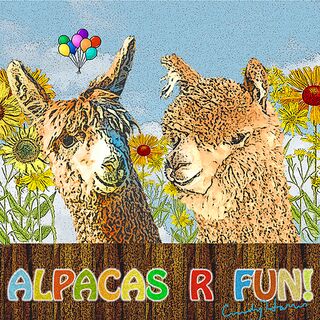 Alpacas R Fun Adult Coloring Book