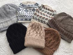 Knit Alpaca Hats