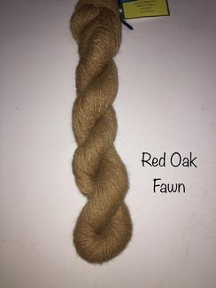 100% Suri Yarn Natural Fawn Red Oak