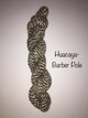 Barberpole twist yarn