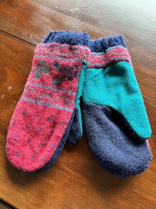 Felted Mittens 5