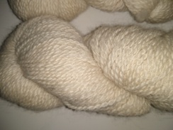 Cream Silk Yarn