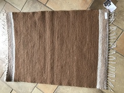 Handwoven alpaca rug