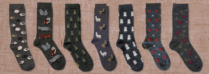 Assorted design socks