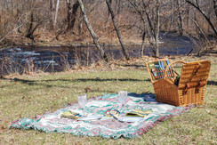 Enjoy a picnic by the river.