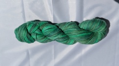 Photo of Lovely multi-green sport wt yarn