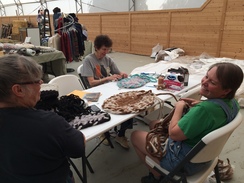 Alpaca rug brading class for members and guests