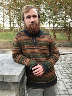 Men's Evergreen Alpaca Sweater