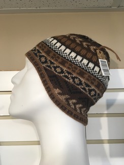 Natural Rustic Knit Hat