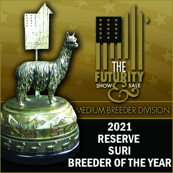 2021 Reserve Suri Breeder of the Year