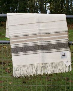Photo of Alpaca Blanket USA made with USA fiber
