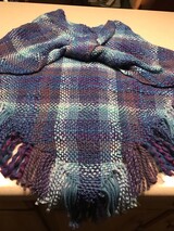 Photo of Hand woven alpaca shawl