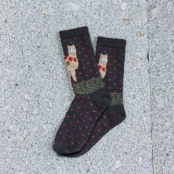 Holiday Alpaca Socks - 1 pair