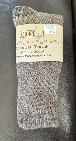 American Traveler Alpaca Socks 