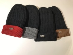 Reversible Cable Knit Hat