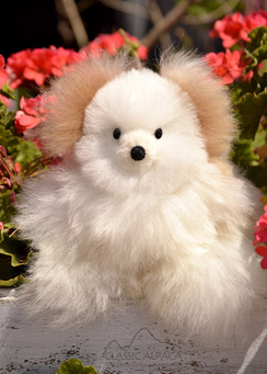 BABY Alpaca Fur Teddy Bear-10