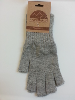 Fingerless Classic Blend Alpaca Gloves