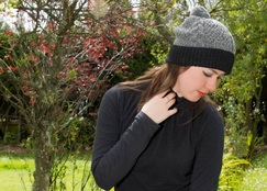Gisell Cable Alpaca Hat
