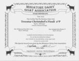 Dam's milking award