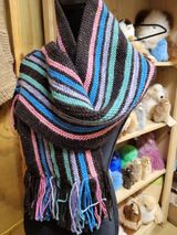 Photo of Handmade stripped scarf