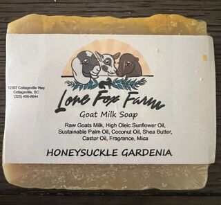 Honeysuckle Gardenia Goat Milk Soap