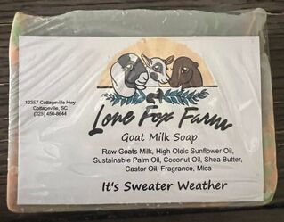 It's Sweater Weather Goat Milk Soap