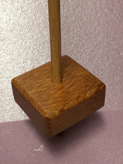 Lacewood support spindle
