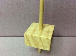 Maple support spindle 2