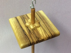 Olivewood & Posey drop spindle 