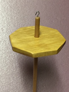 Yellowheart Octagon drop spindle