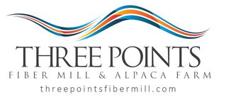 Three Points Alpaca Farm & Fiber Mill - Logo