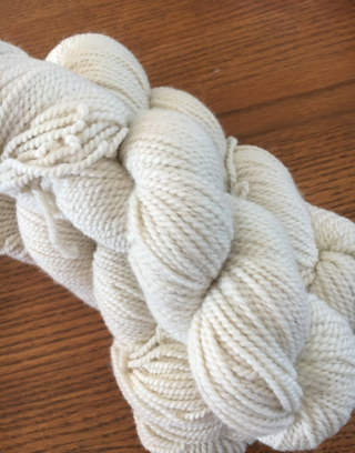 Amara's Bright White Yarn