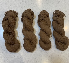 Pretty brown yarn