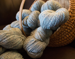 Alpaca Blend Worsted Yarn - Ranch Jeans