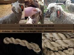 Macchiato's Red Mohair Yarn