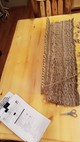 Peg Loom Rug with core spun yarn