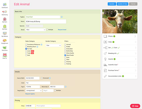 Easy online herd management and herd health record keeping  - Openherd