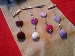 Photo of Felted Air Freshners/Ornaments