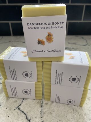 Photo of Dandelion & Honey Goat Milk Soap