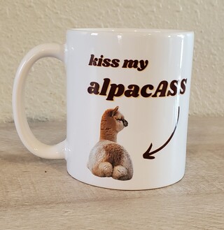 Photo of Kiss My AlpacASS mug