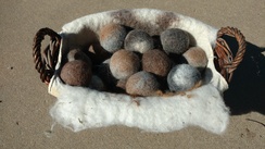 Photo of Alpaca Felted Dryer Balls set of 3