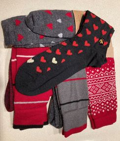 Socks for your Valentine!
