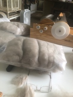 Bagful of Spinning Batts Bagful of Spinning Batts