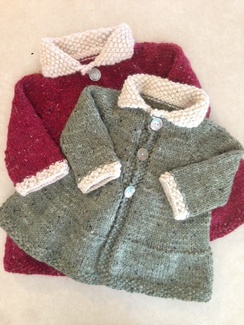 Custom knit alpaca garments