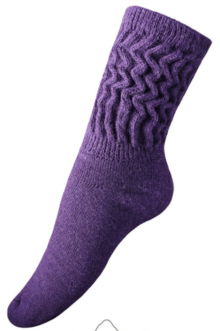 Purple Therapeutic Socks