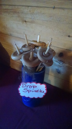 Photo of Drop Spindles, Top Whorl