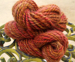 Hand-spun yarn