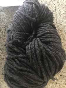 eoffrey is a rich dark rose gray – and his fleece is amazing when it is spun up!