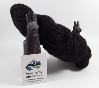 Alpaca Black Yarn