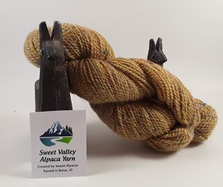 Alpaca Gold and Sari Silk Yarn